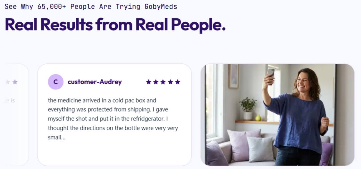 Goby Meds GLP-1 Customers