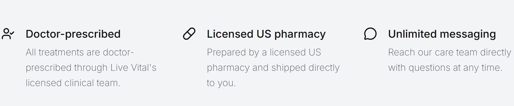 Live Vital GLP-1 Benefits